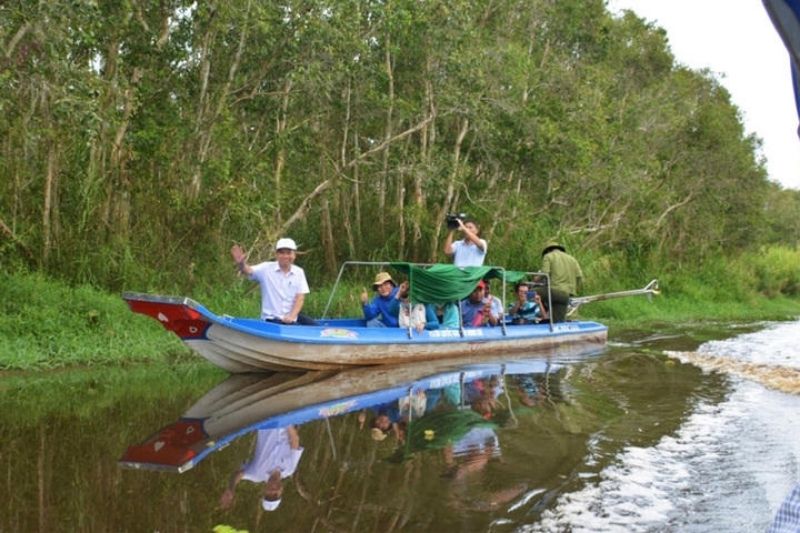 Cà Mau Có đủ điều Kiện để Phát Triển Du Lịch Sinh Thái. (Ảnh Trần Hiếu)