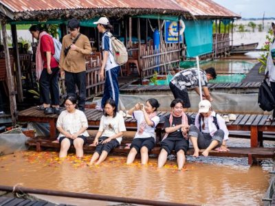 Các Bạn Sinh Viên Trải Nghiệm Du Lịch Cộng đồng Tại Cần Thơ Trong Dự án đào Tạo Và Nâng Cao Nhận Thức Về Du Lịch Bền Vững